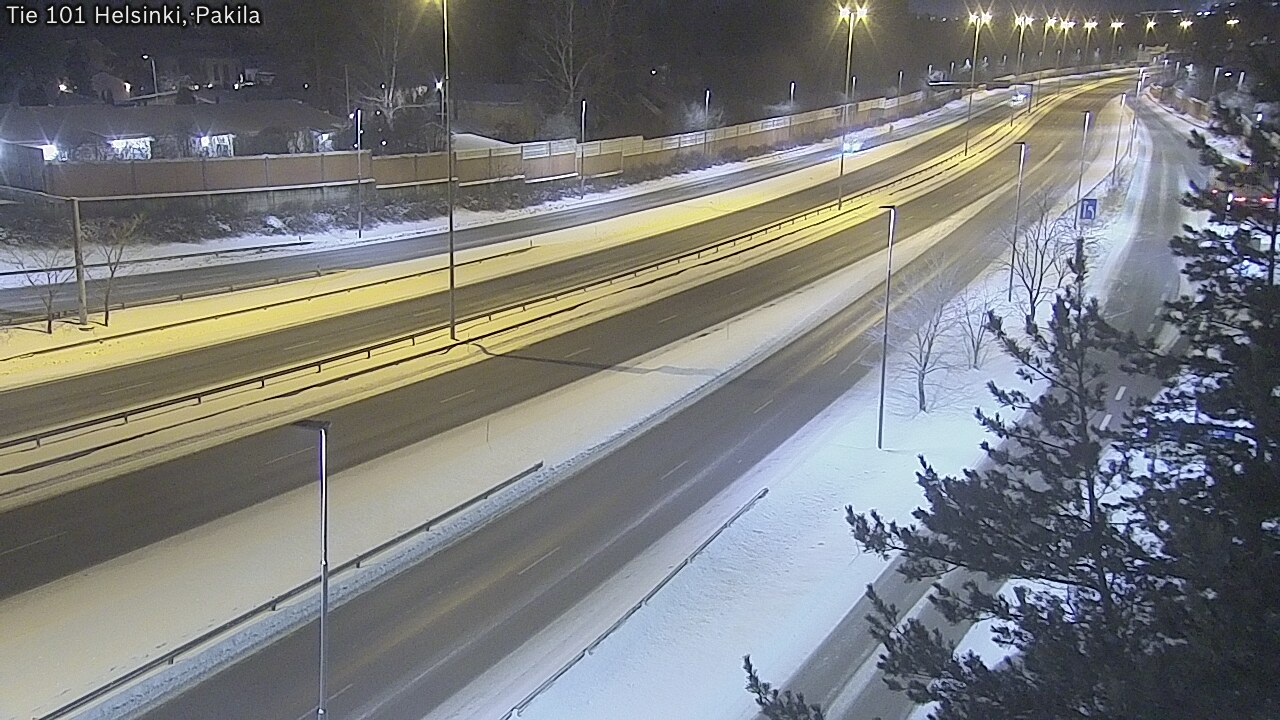 Weather Camera Image Road 101 Helsinki, Pakila, Helsinki, Uusimaa