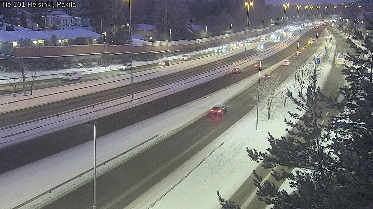 Weather Camera Image Road 101 Helsinki, Pakila, Helsinki, Uusimaa
