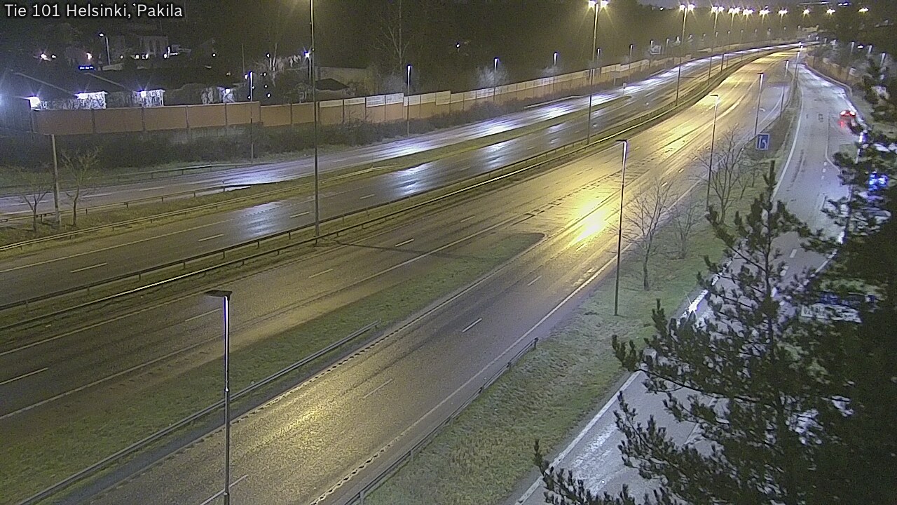 Weather Camera Image Road 101 Helsinki, Pakila, Helsinki, Uusimaa