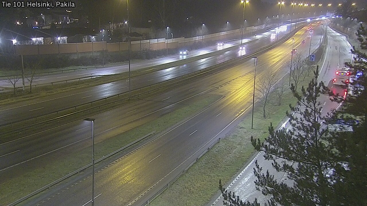 Weather Camera Image Road 101 Helsinki, Pakila, Helsinki, Uusimaa