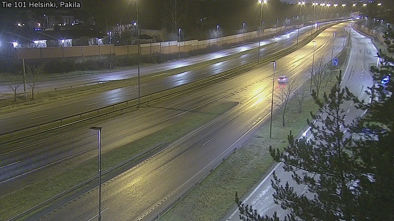 Weather Camera Image Road 101 Helsinki, Pakila, Helsinki, Uusimaa