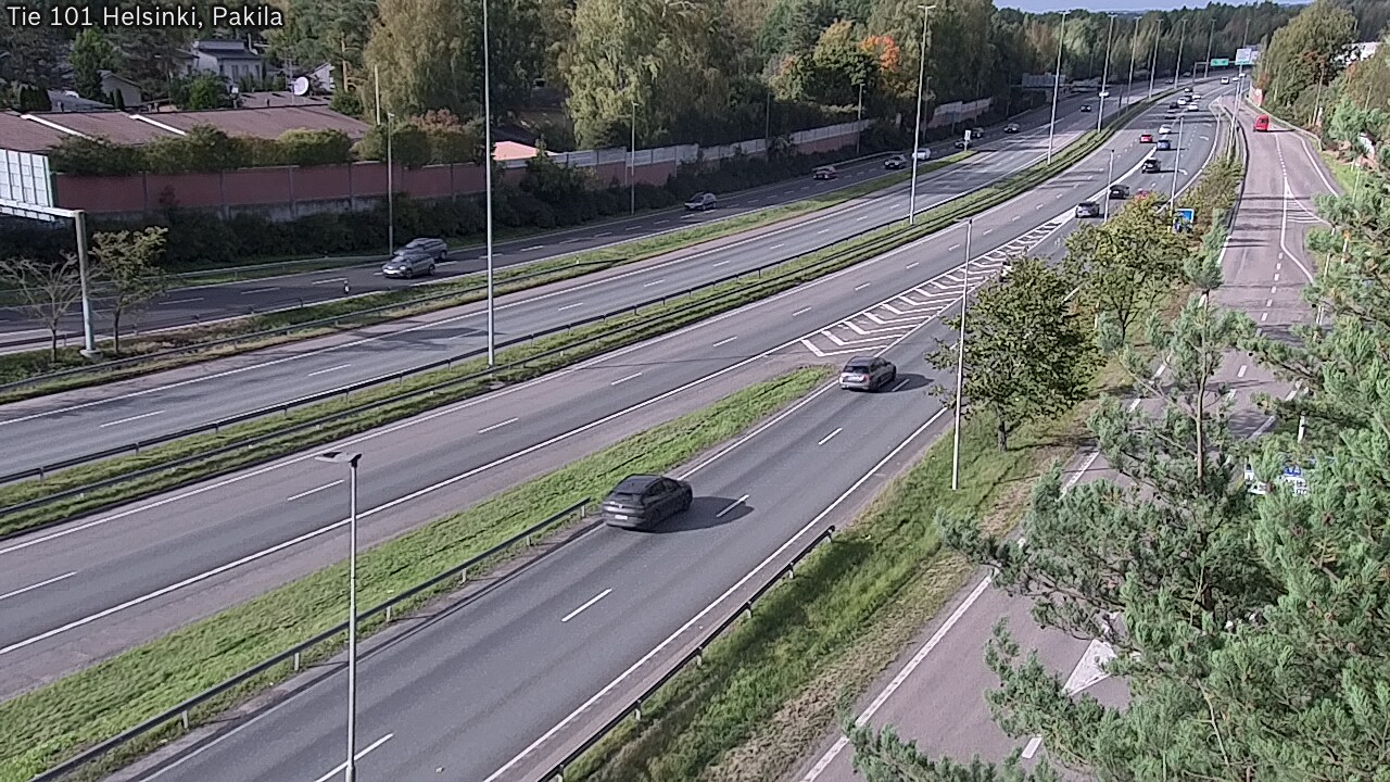 Weather Camera Image Road 101 Helsinki, Pakila, Helsinki, Uusimaa