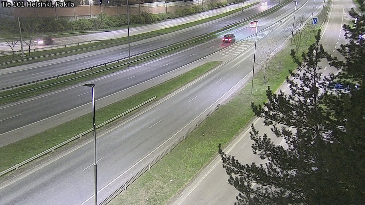 Weather Camera Image Väg 101 Helsingfors, Baggböle, Helsinki, Uusimaa
