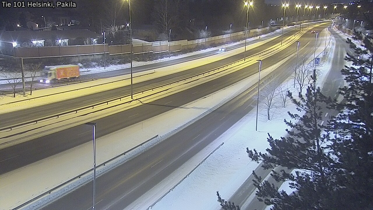 Weather Camera Image Road 101 Helsinki, Pakila, Helsinki, Uusimaa