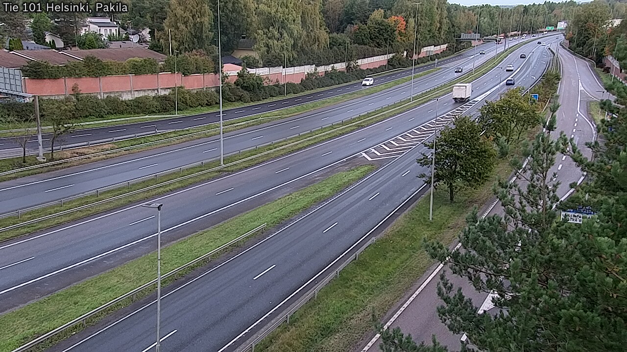 Weather Camera Image Road 101 Helsinki, Pakila, Helsinki, Uusimaa