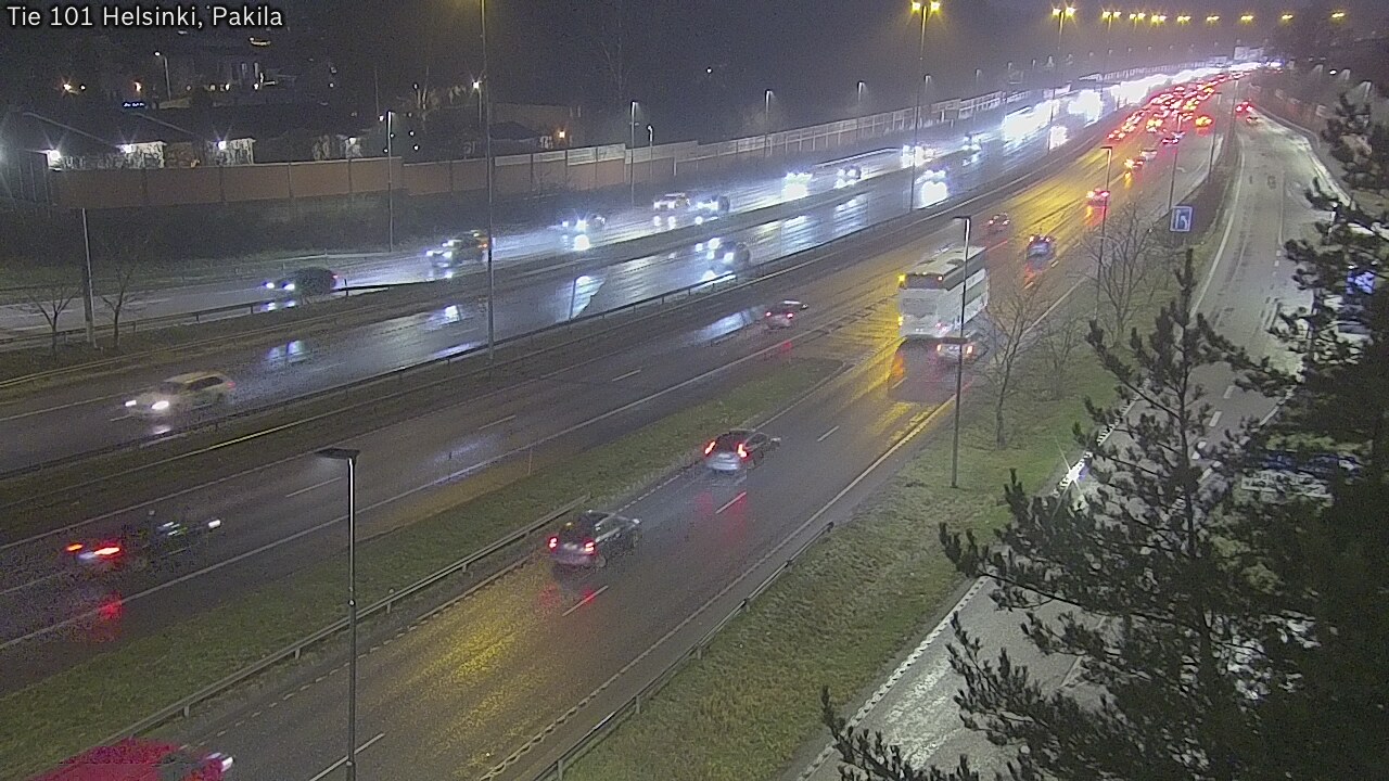 Weather Camera Image Road 101 Helsinki, Pakila, Helsinki, Uusimaa