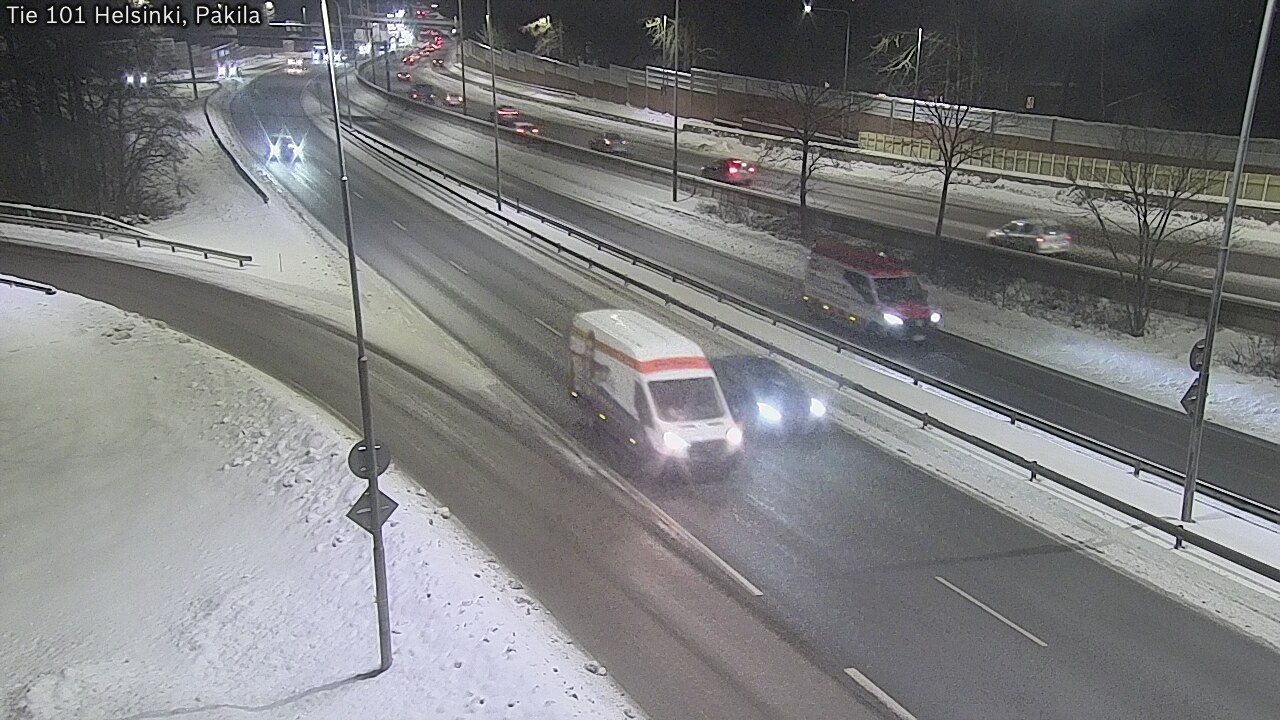 Weather Camera Image Road 101 Helsinki, Pakila, Helsinki, Uusimaa