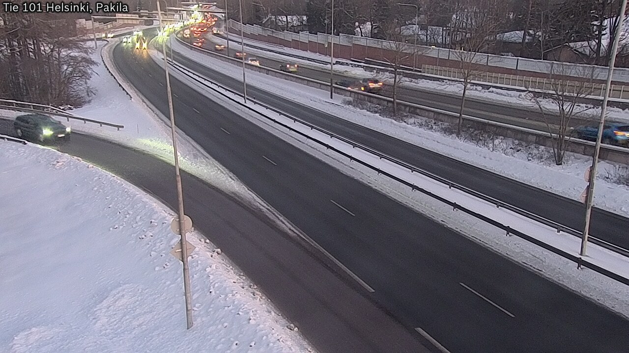 Weather Camera Image Road 101 Helsinki, Pakila, Helsinki, Uusimaa