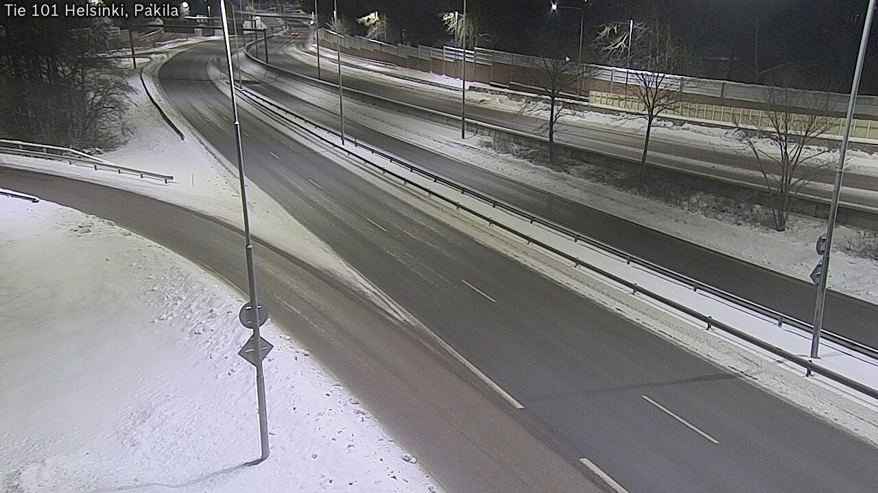 Weather Camera Image Road 101 Helsinki, Pakila, Helsinki, Uusimaa