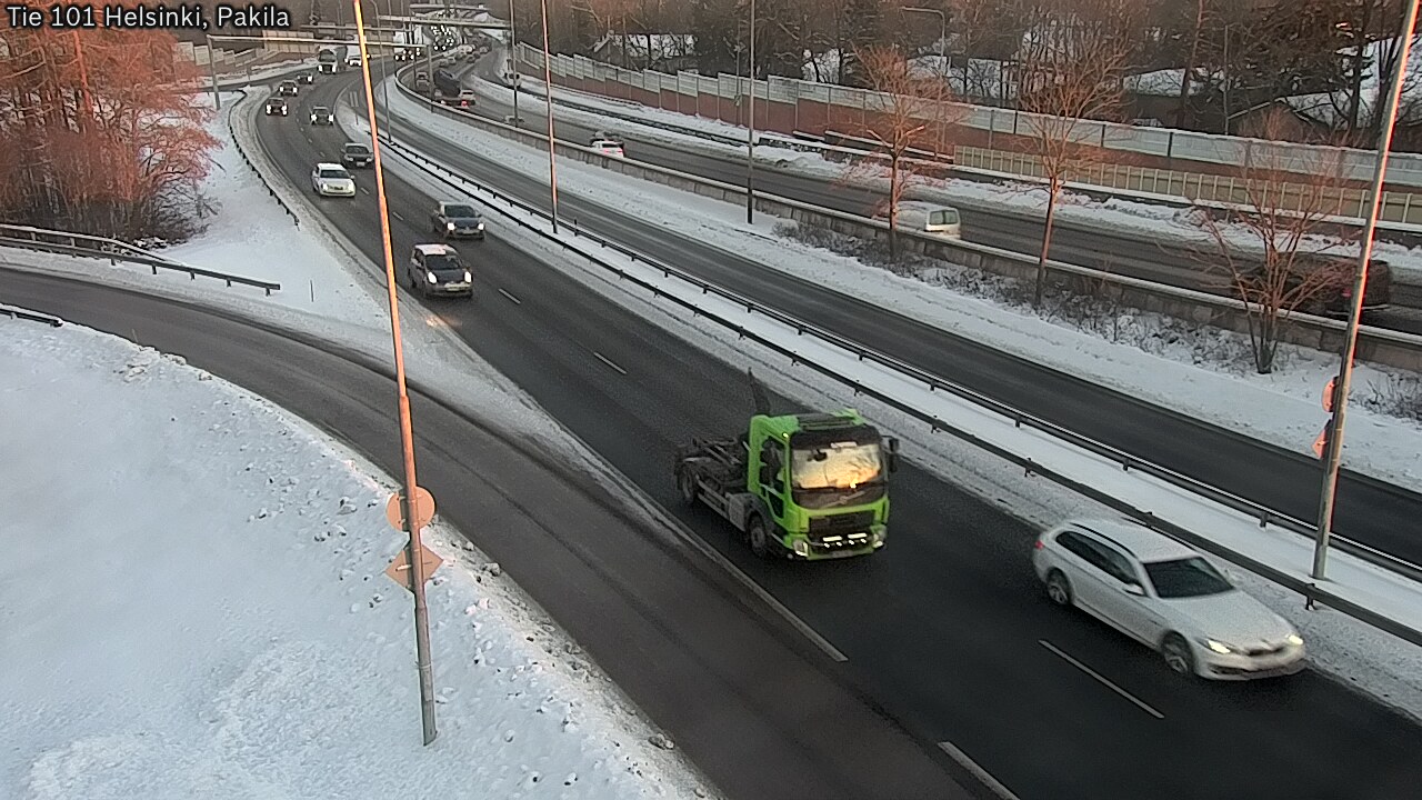 Weather Camera Image Road 101 Helsinki, Pakila, Helsinki, Uusimaa
