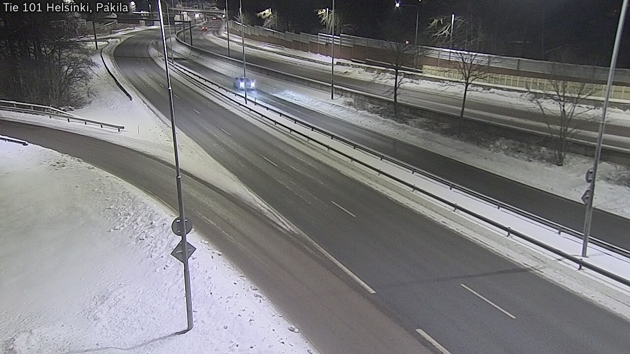 Weather Camera Image Road 101 Helsinki, Pakila, Helsinki, Uusimaa