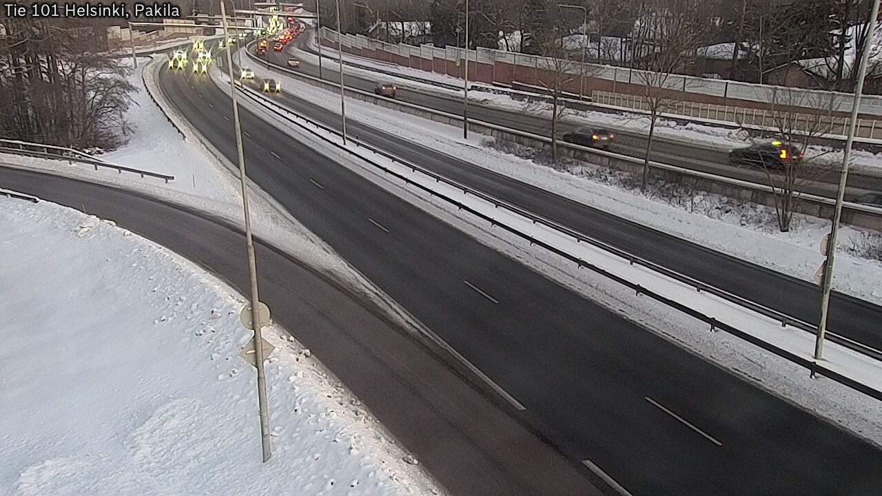 Weather Camera Image Road 101 Helsinki, Pakila, Helsinki, Uusimaa