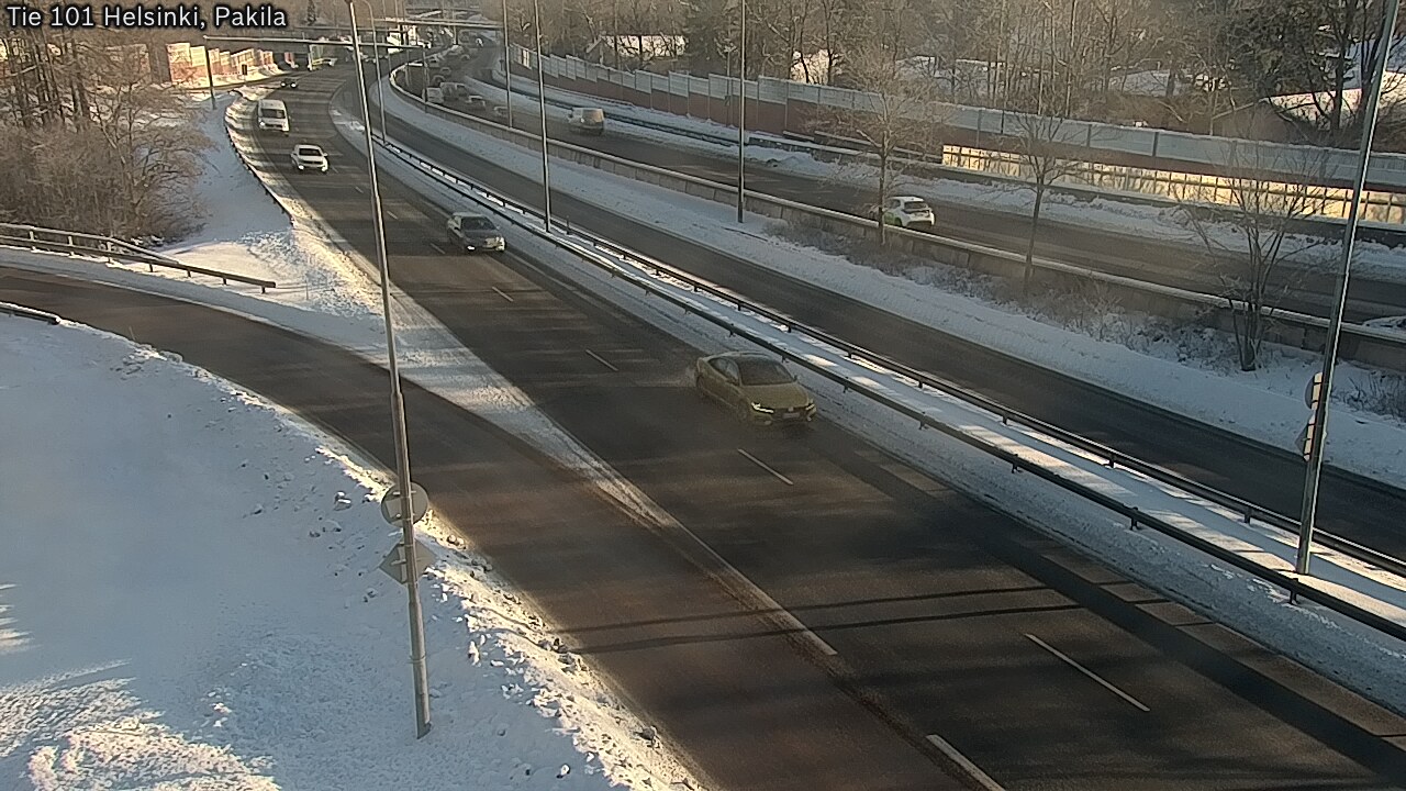 Weather Camera Image Road 101 Helsinki, Pakila, Helsinki, Uusimaa