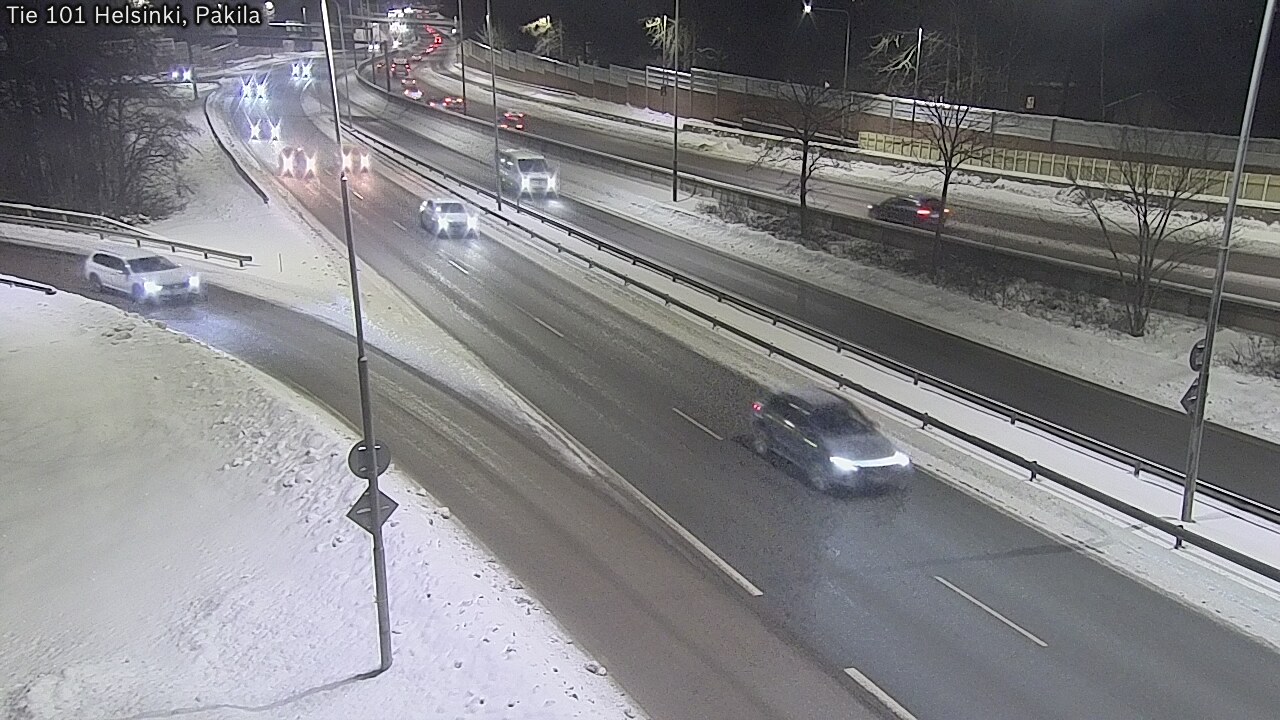 Weather Camera Image Road 101 Helsinki, Pakila, Helsinki, Uusimaa
