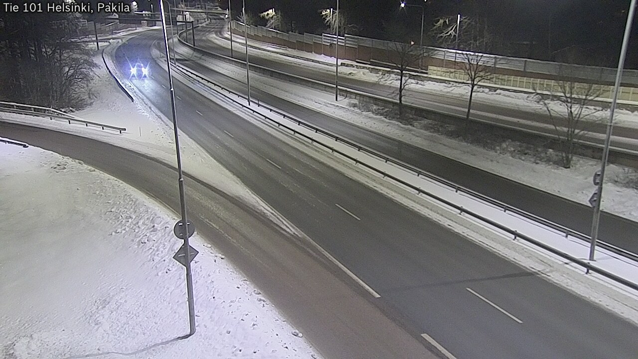 Weather Camera Image Road 101 Helsinki, Pakila, Helsinki, Uusimaa