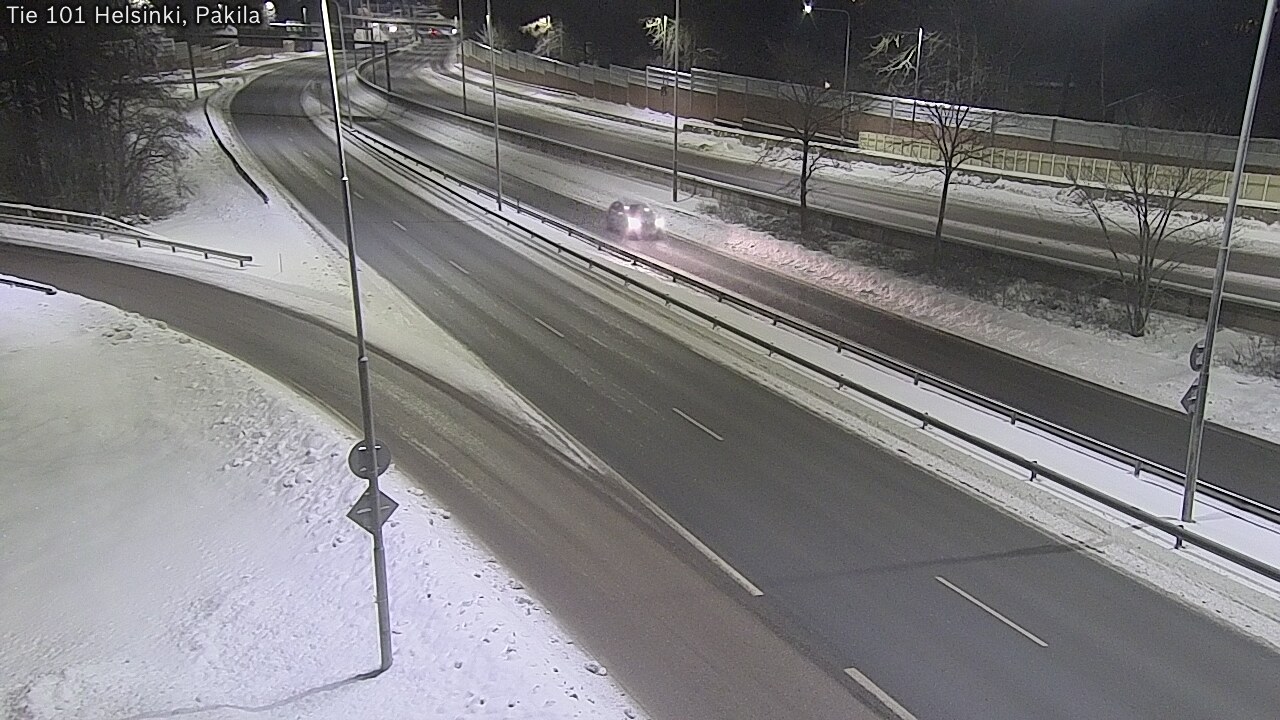 Weather Camera Image Road 101 Helsinki, Pakila, Helsinki, Uusimaa