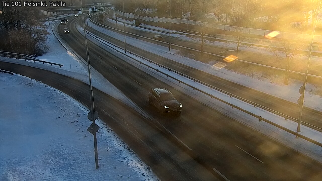 Weather Camera Image Road 101 Helsinki, Pakila, Helsinki, Uusimaa