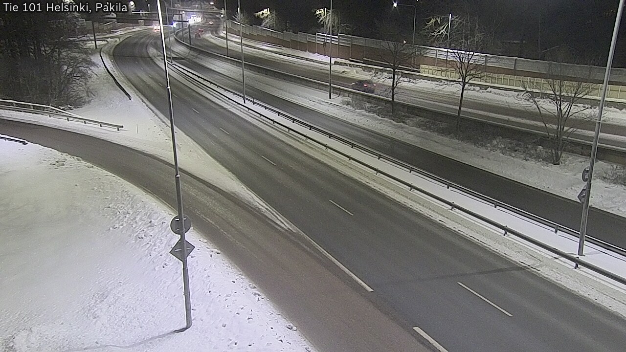 Weather Camera Image Road 101 Helsinki, Pakila, Helsinki, Uusimaa