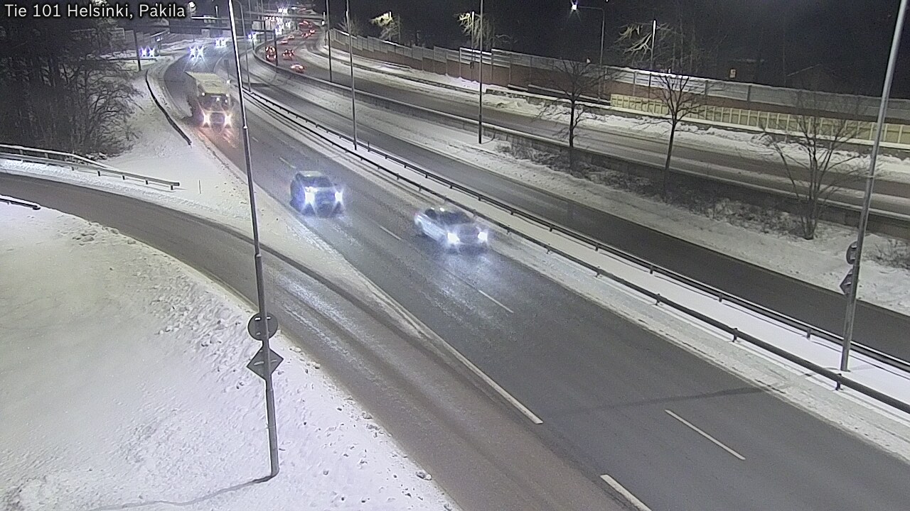 Weather Camera Image Road 101 Helsinki, Pakila, Helsinki, Uusimaa
