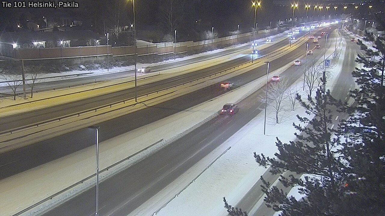 Weather Camera Image Road 101 Helsinki, Pakila, Helsinki, Uusimaa