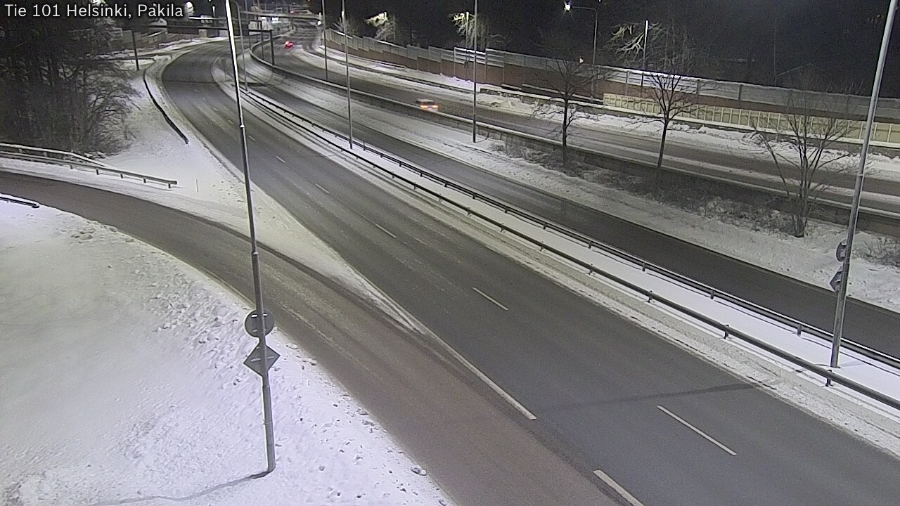 Weather Camera Image Road 101 Helsinki, Pakila, Helsinki, Uusimaa