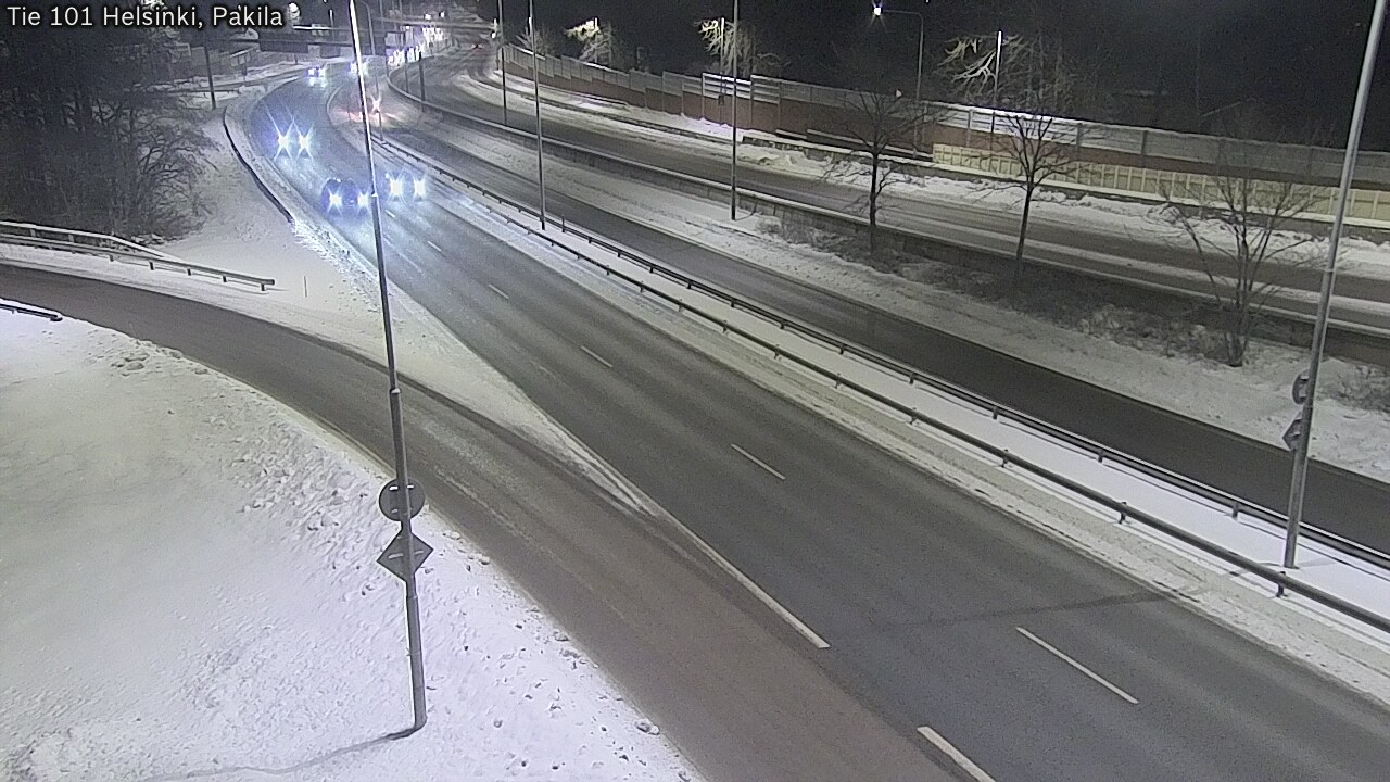 Weather Camera Image Road 101 Helsinki, Pakila, Helsinki, Uusimaa