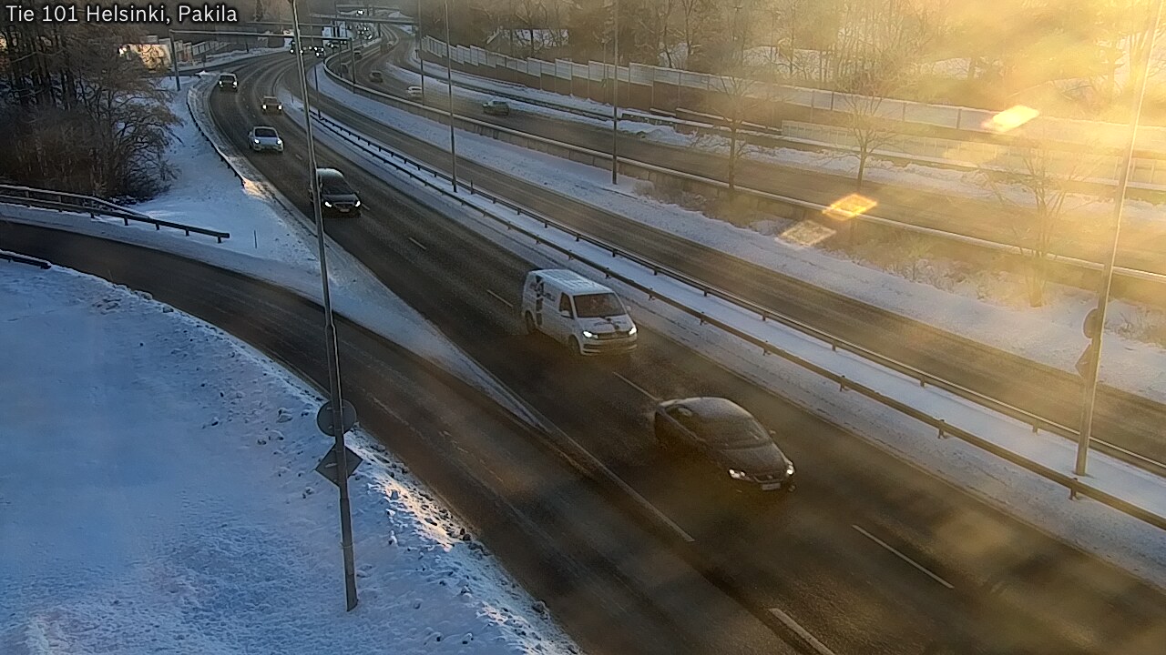 Weather Camera Image Road 101 Helsinki, Pakila, Helsinki, Uusimaa