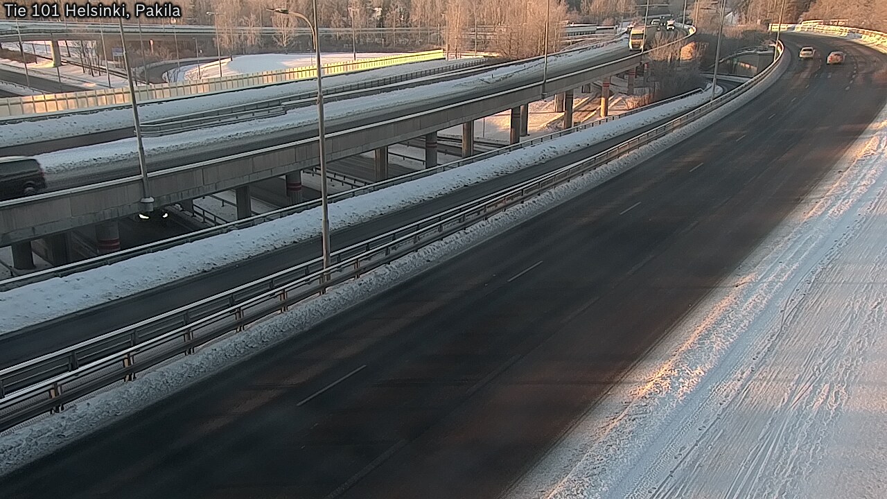Weather Camera Image Road 101 Helsinki, Pakila, Helsinki, Uusimaa