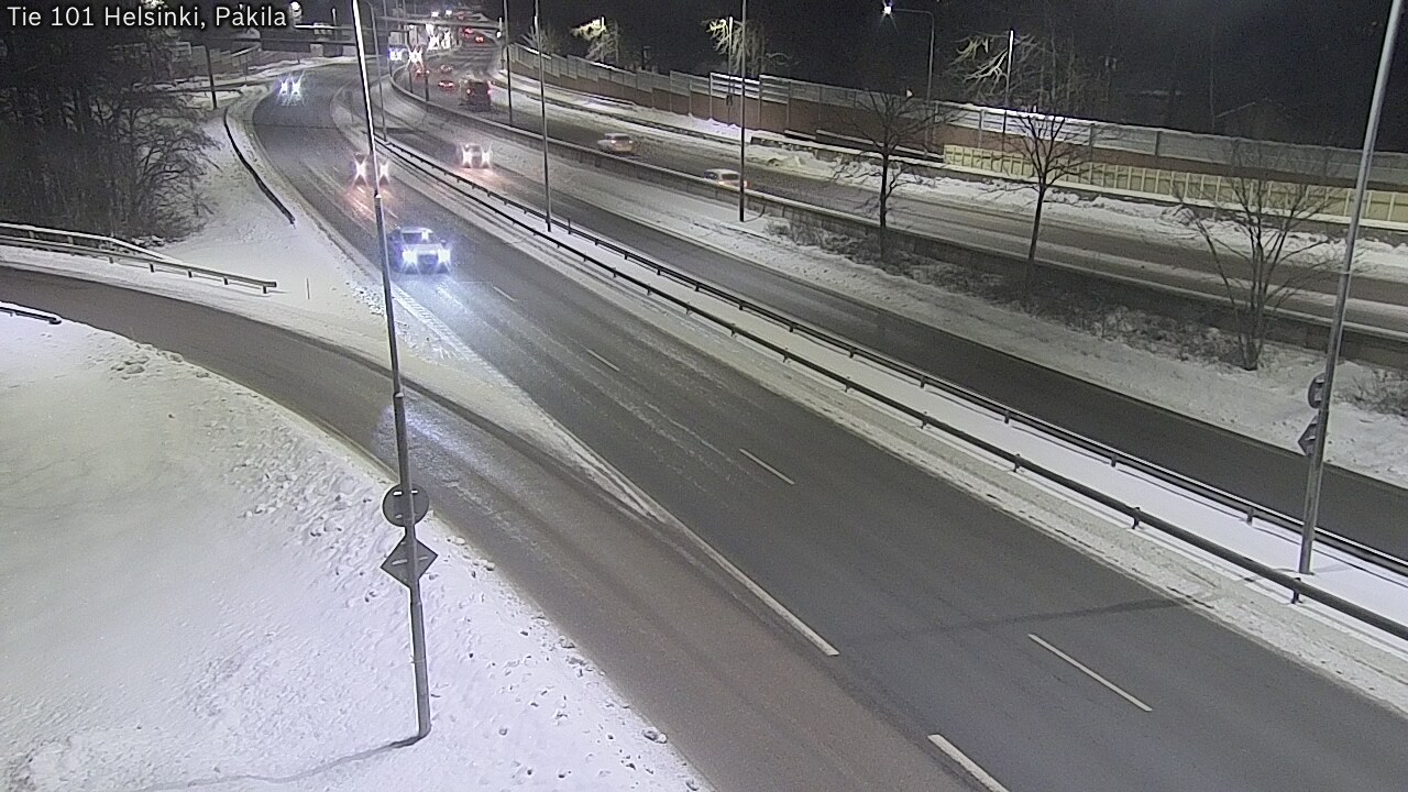 Weather Camera Image Road 101 Helsinki, Pakila, Helsinki, Uusimaa