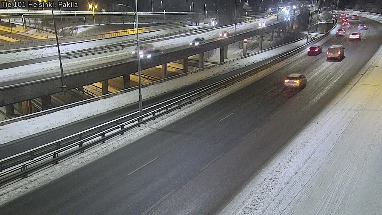 Weather Camera Image Road 101 Helsinki, Pakila, Helsinki, Uusimaa