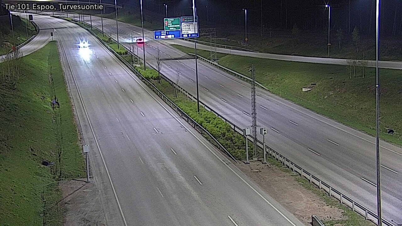 Weather Camera Image Väg 101 Esbo Torvmossvägen, Espoo, Uusimaa
