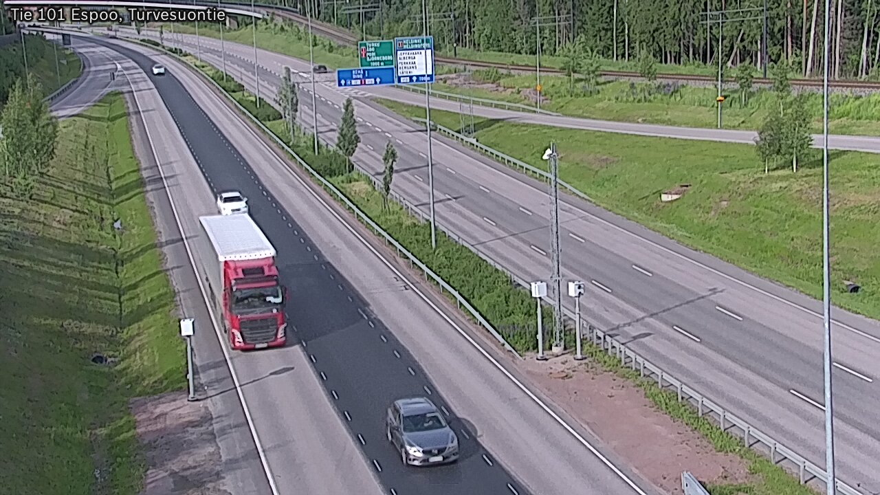 Kelikamerat Kuva Tie 101 Espoo Turvesuontie, Espoo, Uusimaa