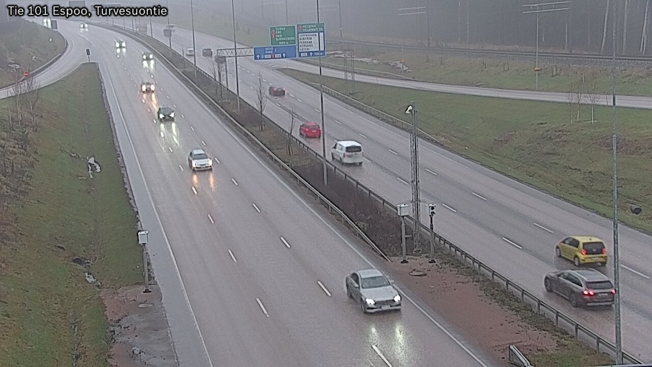 Kelikamerat Kuva Tie 101 Espoo Turvesuontie, Espoo, Uusimaa