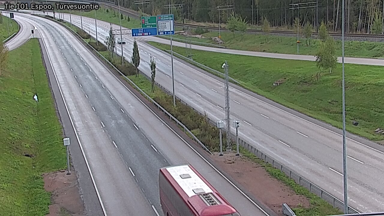Weather Camera Image Road 101 Espoo Turvesuontie, Espoo, Uusimaa