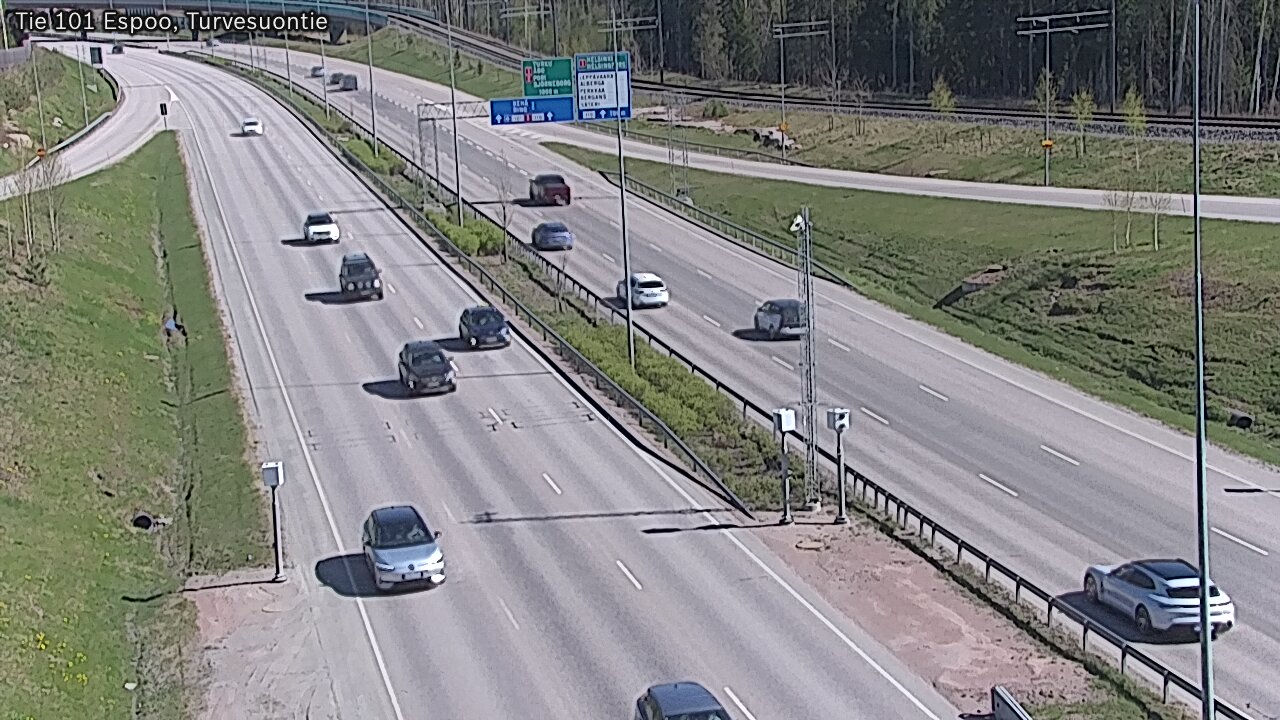 Kelikamerat Kuva Tie 101 Espoo Turvesuontie, Espoo, Uusimaa