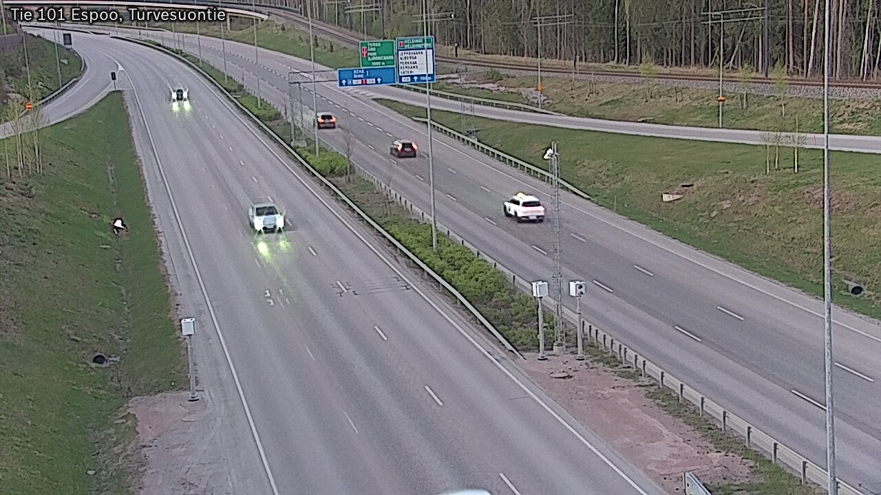 Kelikamerat Kuva Tie 101 Espoo Turvesuontie, Espoo, Uusimaa