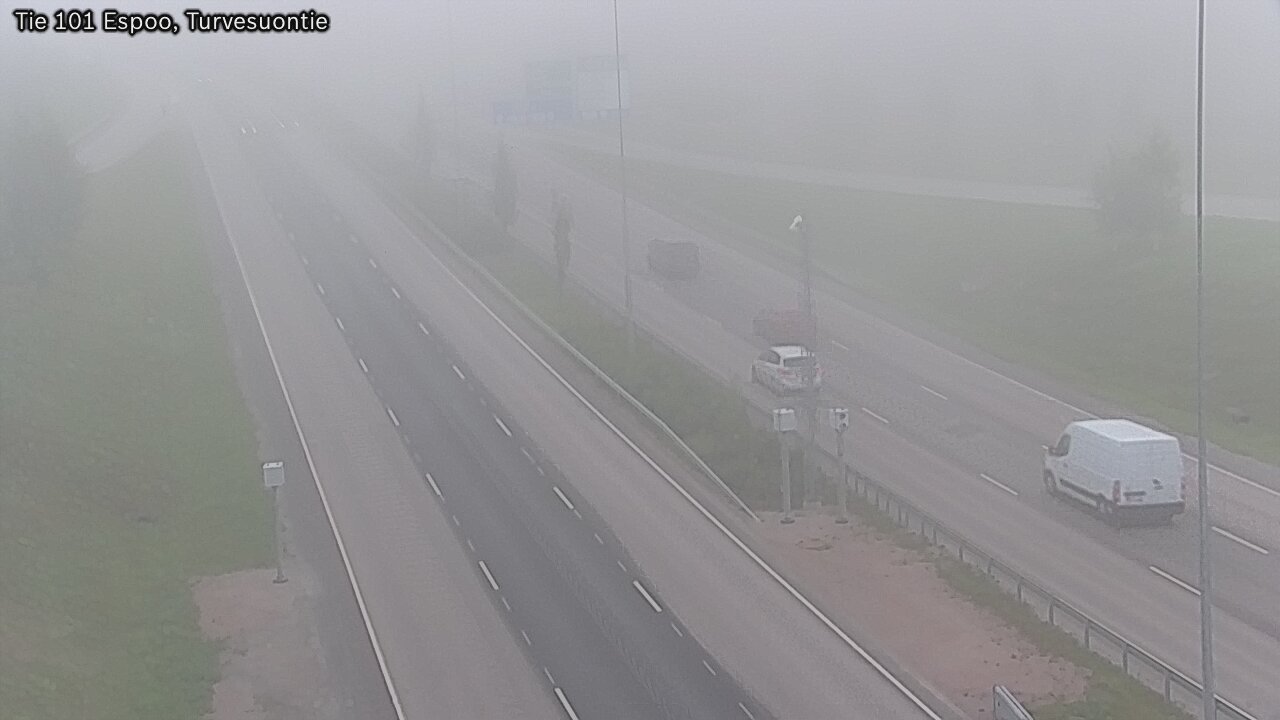 Weather Camera Image Road 101 Espoo Turvesuontie, Espoo, Uusimaa