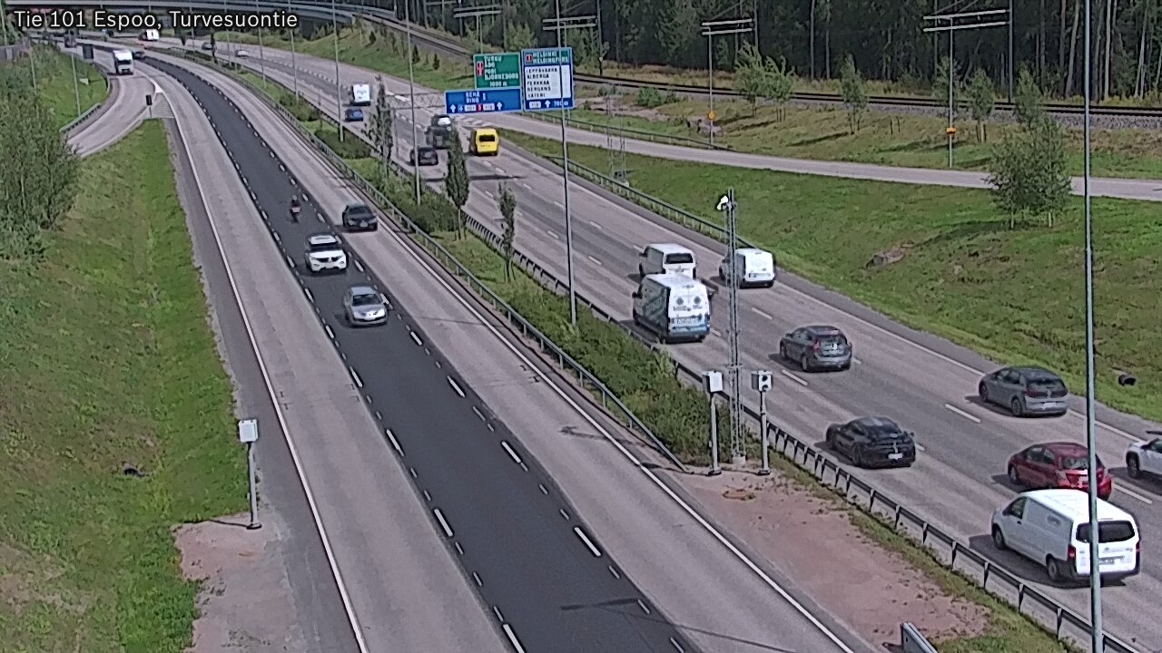 Kelikamerat Kuva Tie 101 Espoo Turvesuontie, Espoo, Uusimaa