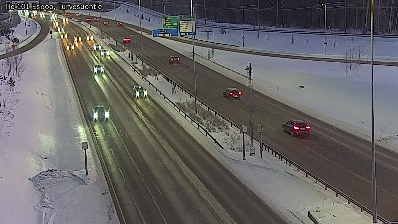 Kelikamerat Kuva Tie 101 Espoo Turvesuontie, Espoo, Uusimaa