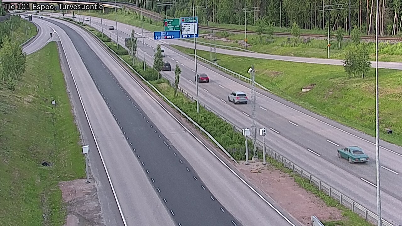 Kelikamerat Kuva Tie 101 Espoo Turvesuontie, Espoo, Uusimaa
