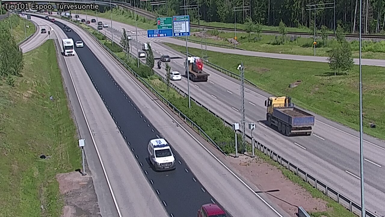 Kelikamerat Kuva Tie 101 Espoo Turvesuontie, Espoo, Uusimaa