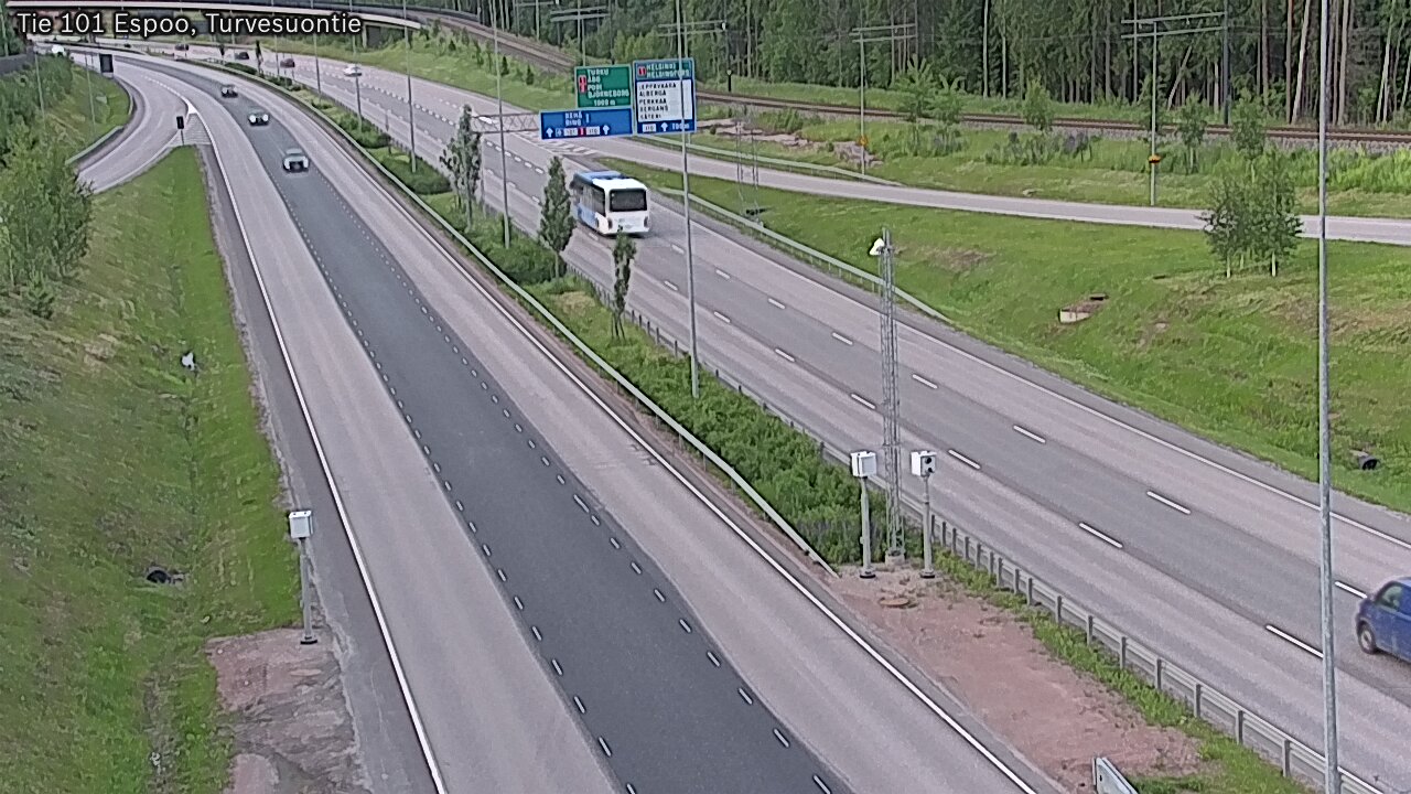 Kelikamerat Kuva Tie 101 Espoo Turvesuontie, Espoo, Uusimaa