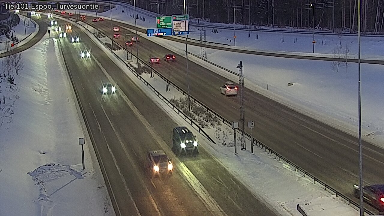 Kelikamerat Kuva Tie 101 Espoo Turvesuontie, Espoo, Uusimaa