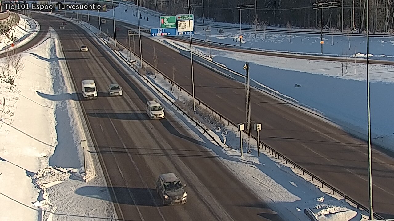 Kelikamerat Kuva Tie 101 Espoo Turvesuontie, Espoo, Uusimaa