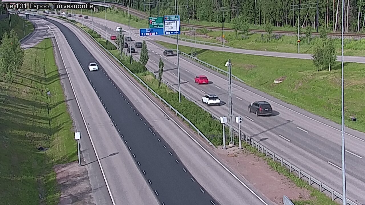 Kelikamerat Kuva Tie 101 Espoo Turvesuontie, Espoo, Uusimaa