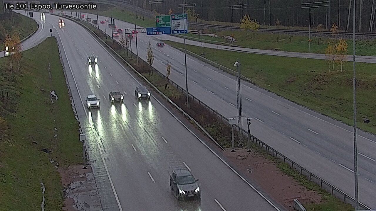 Kelikamerat Kuva Tie 101 Espoo Turvesuontie, Espoo, Uusimaa