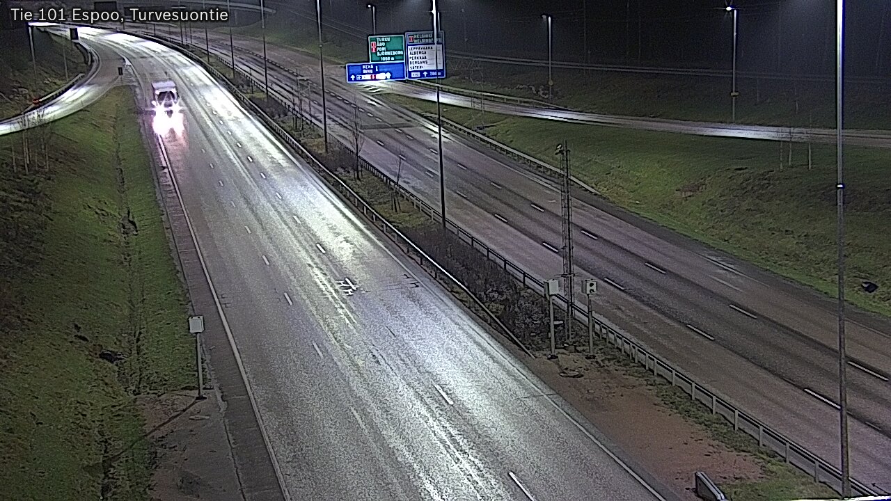 Weather Camera Image Road 101 Espoo Turvesuontie, Espoo, Uusimaa
