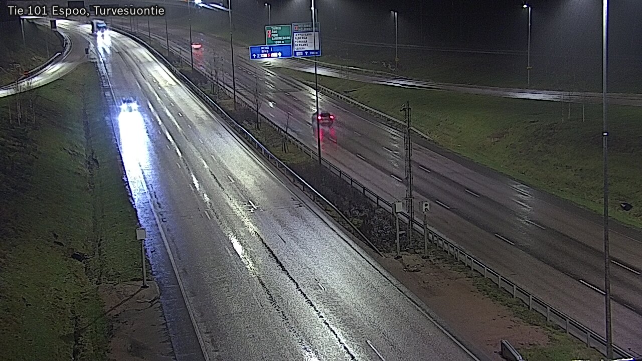 Weather Camera Image Road 101 Espoo Turvesuontie, Espoo, Uusimaa