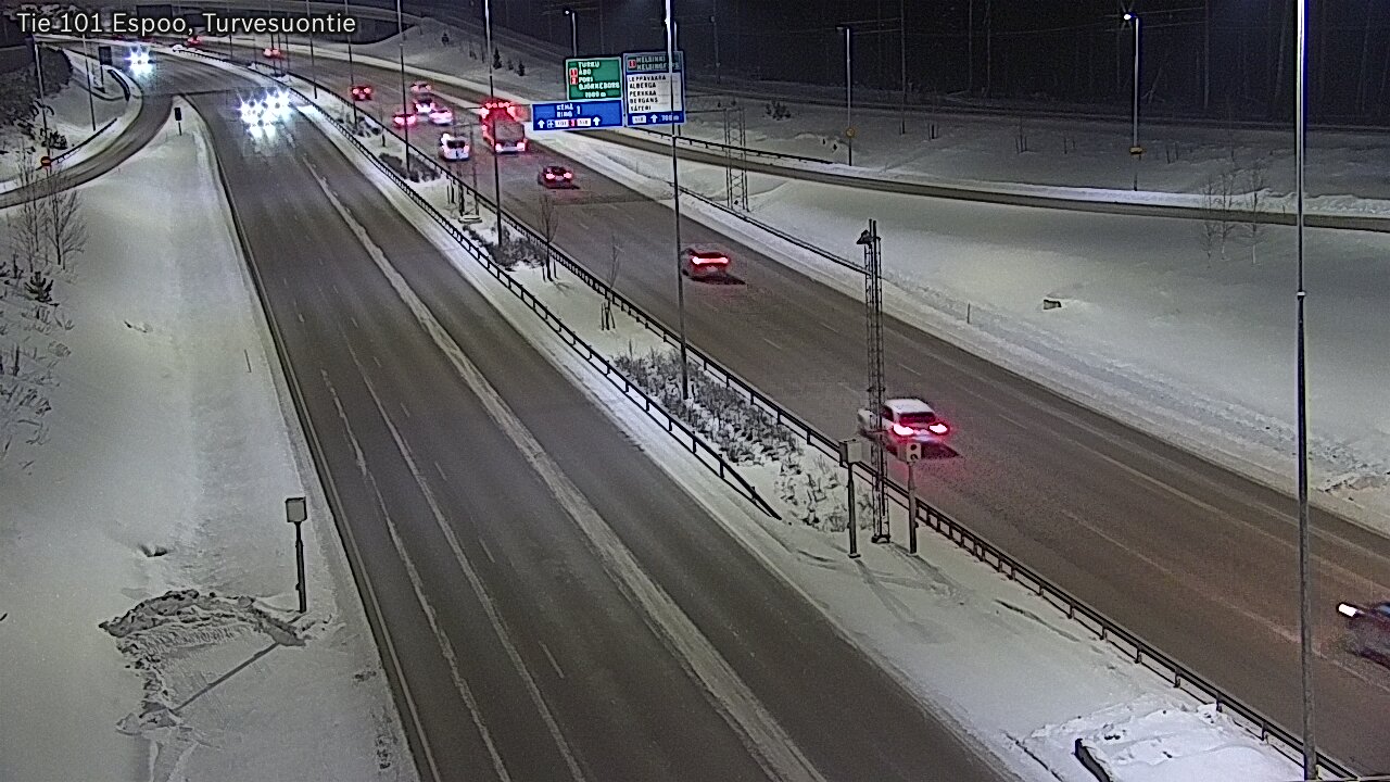 Kelikamerat Kuva Tie 101 Espoo Turvesuontie, Espoo, Uusimaa