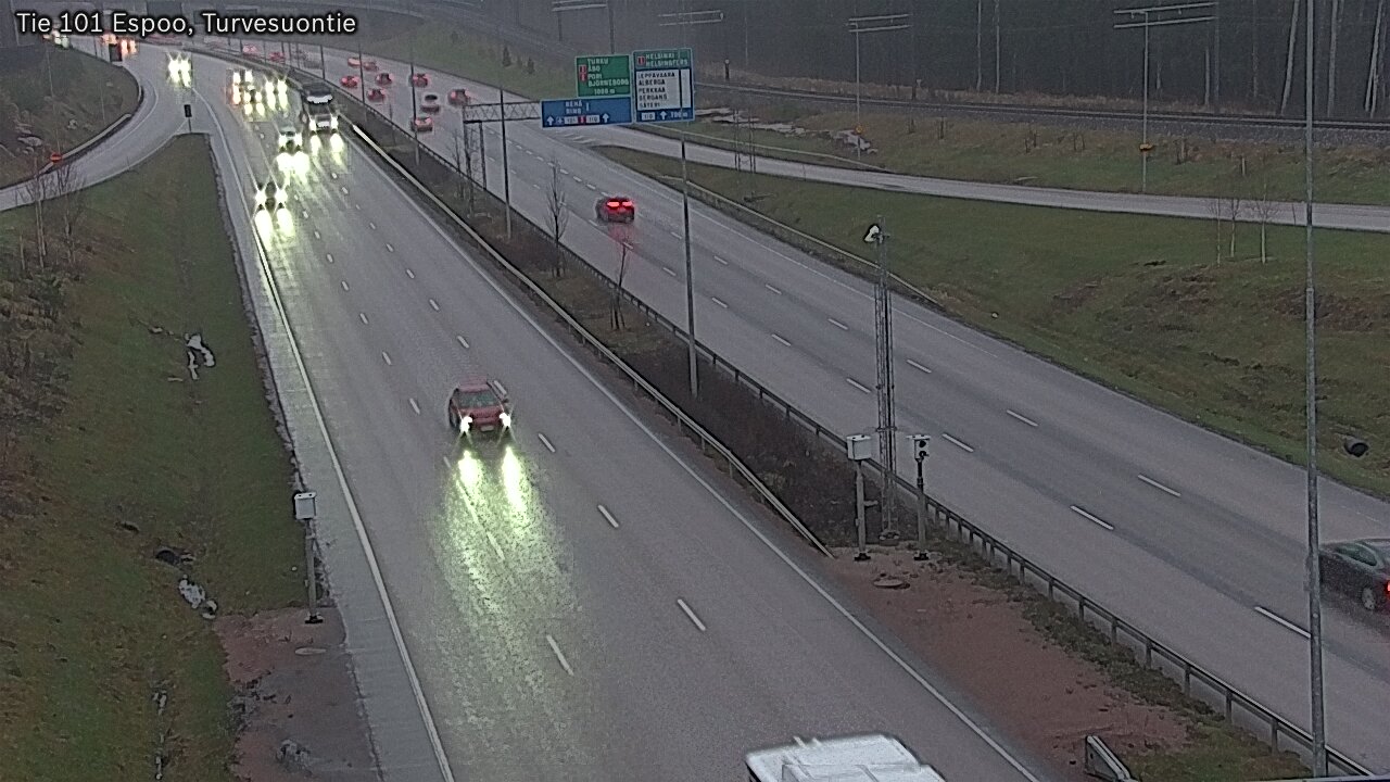 Kelikamerat Kuva Tie 101 Espoo Turvesuontie, Espoo, Uusimaa